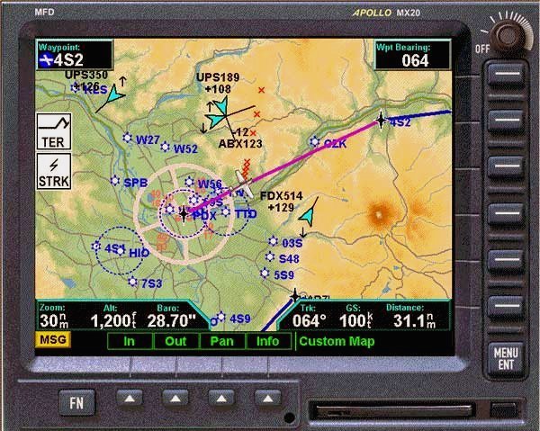 MX20 Multi Function Display Aviation Consumer electronic diagrams 